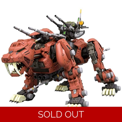 Saber Tiger EZ-016 Marking Plus: Zoids HMM 1:72 Scale Model Kit